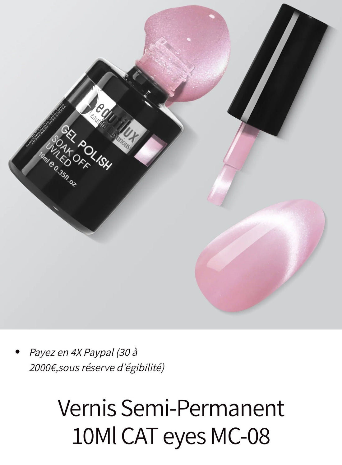 Comment faire un effet cat eye parfait (gel magnétique) sans bavure ?