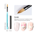 Pinceau crystal blue acrygel avec capuchon CBNB-11