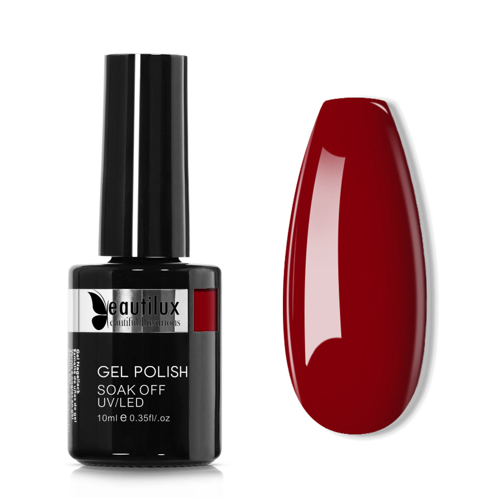 Vernis Semi-Permanent 10ml – Rouge Foncé | Beautilux B-008