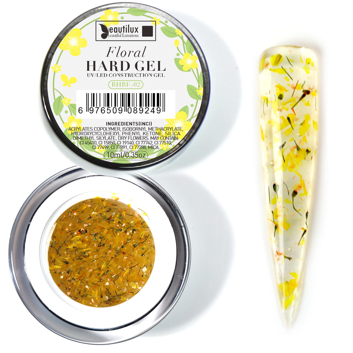 NOUVEAUTÉ – Gel de Construction Floral 10g – Beautilux BHBF-02