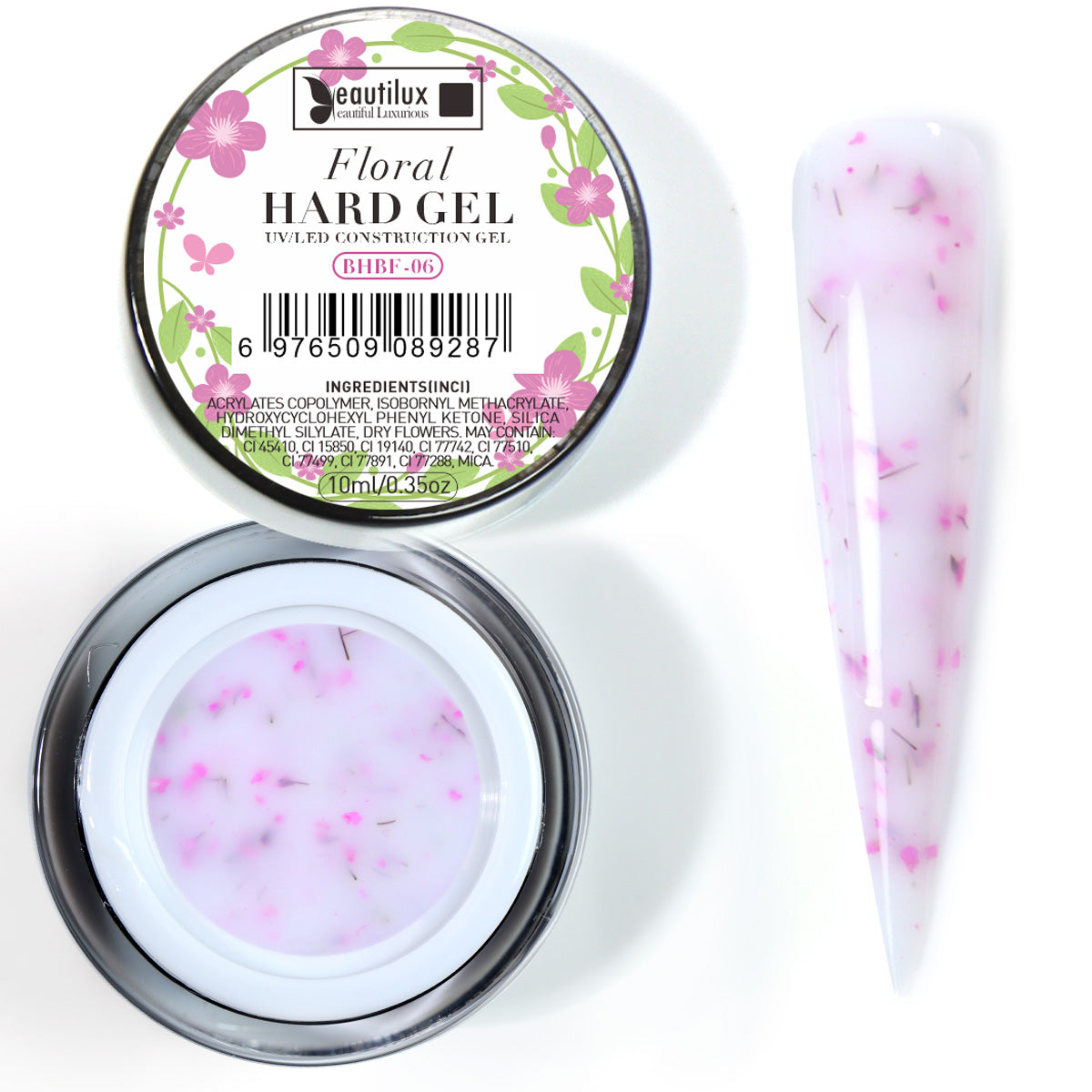 NOUVEAUTÉ – Gel de Construction Floral 10g – Beautilux BHBF-06