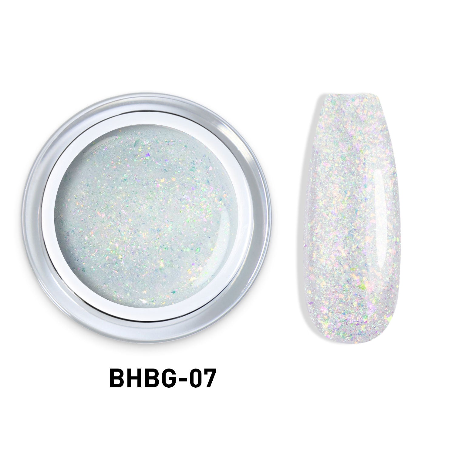Gel auto-égalisant Pailleté 10 Gr BHBG-07