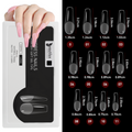 Capsule Américaine Coffin Long 552 Pcs – Extensions Ongles Full Cover | Beautilux JP552-CL