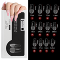 Capsule Américaine Coffin Médium 552 Pcs – Extensions Ongles Full Cover | Beautilux JP552-CM