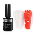 Glitter Mat Top Coat Paillettes 10ml – Effet Mat Scintillant Nail Art | Beautilux GT-07