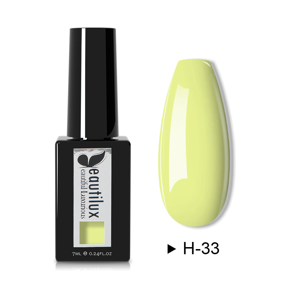 Vernis Semi-Permanent 7ml – Vert Pâle | Beautilux H-33