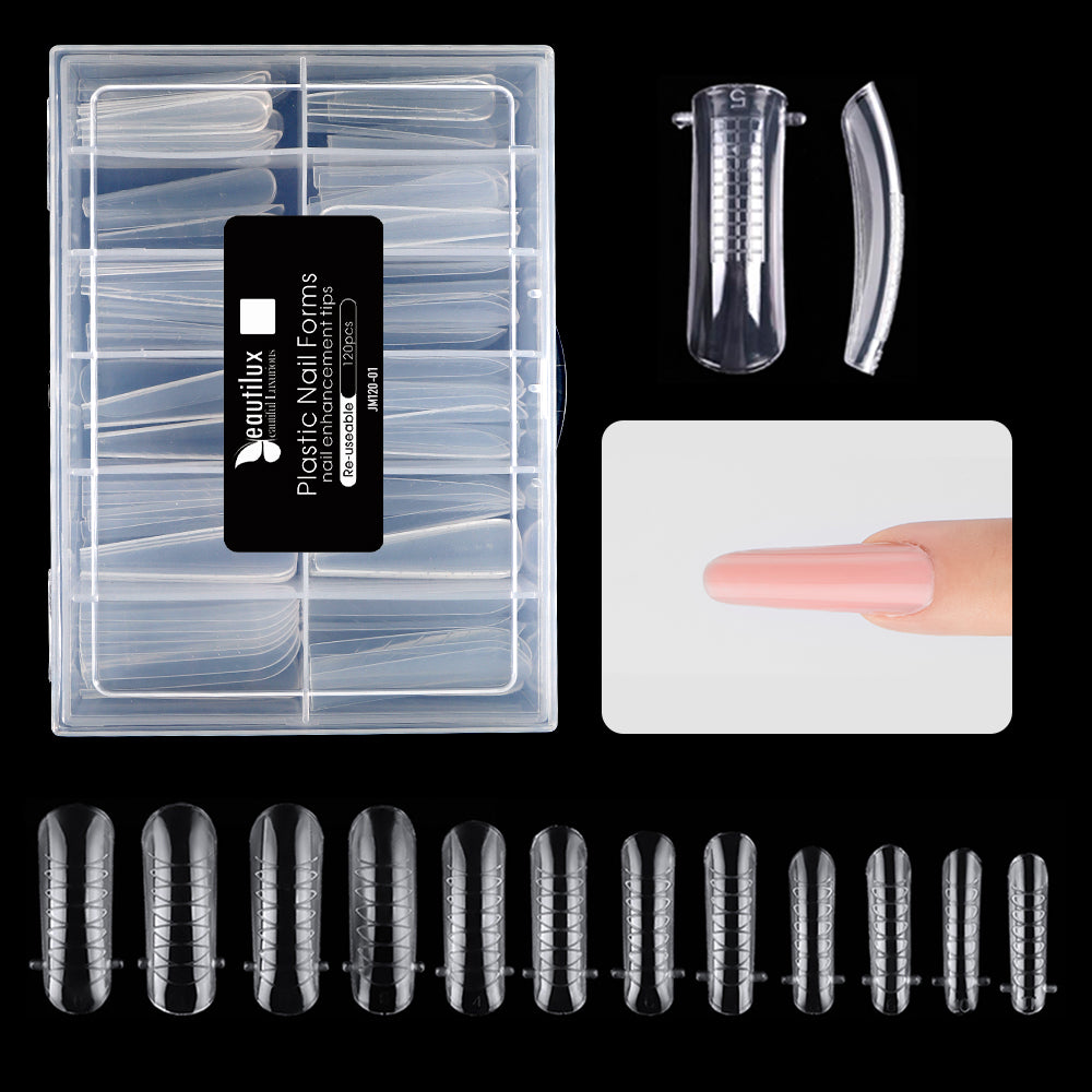 POPIT plastic nail form 120PCS/box JM120-01