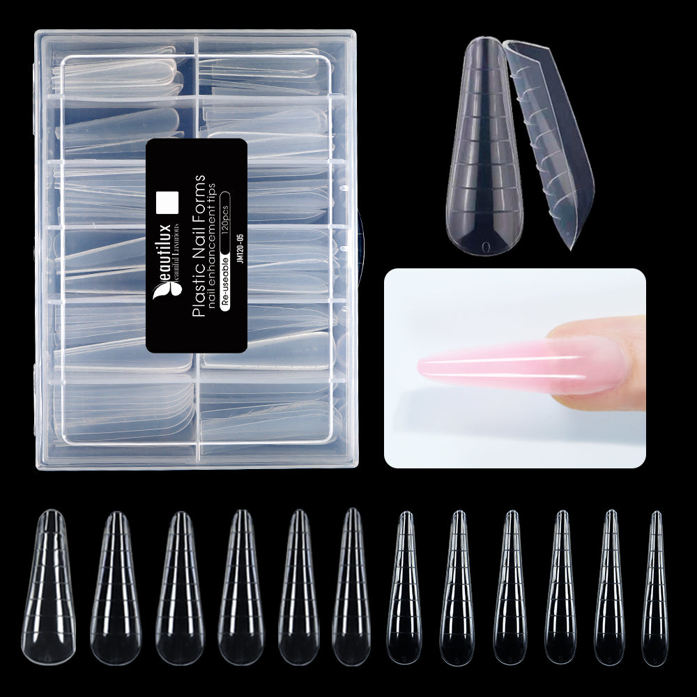 POPIT Plastic Nail forms 120PCS/Box JM120-05