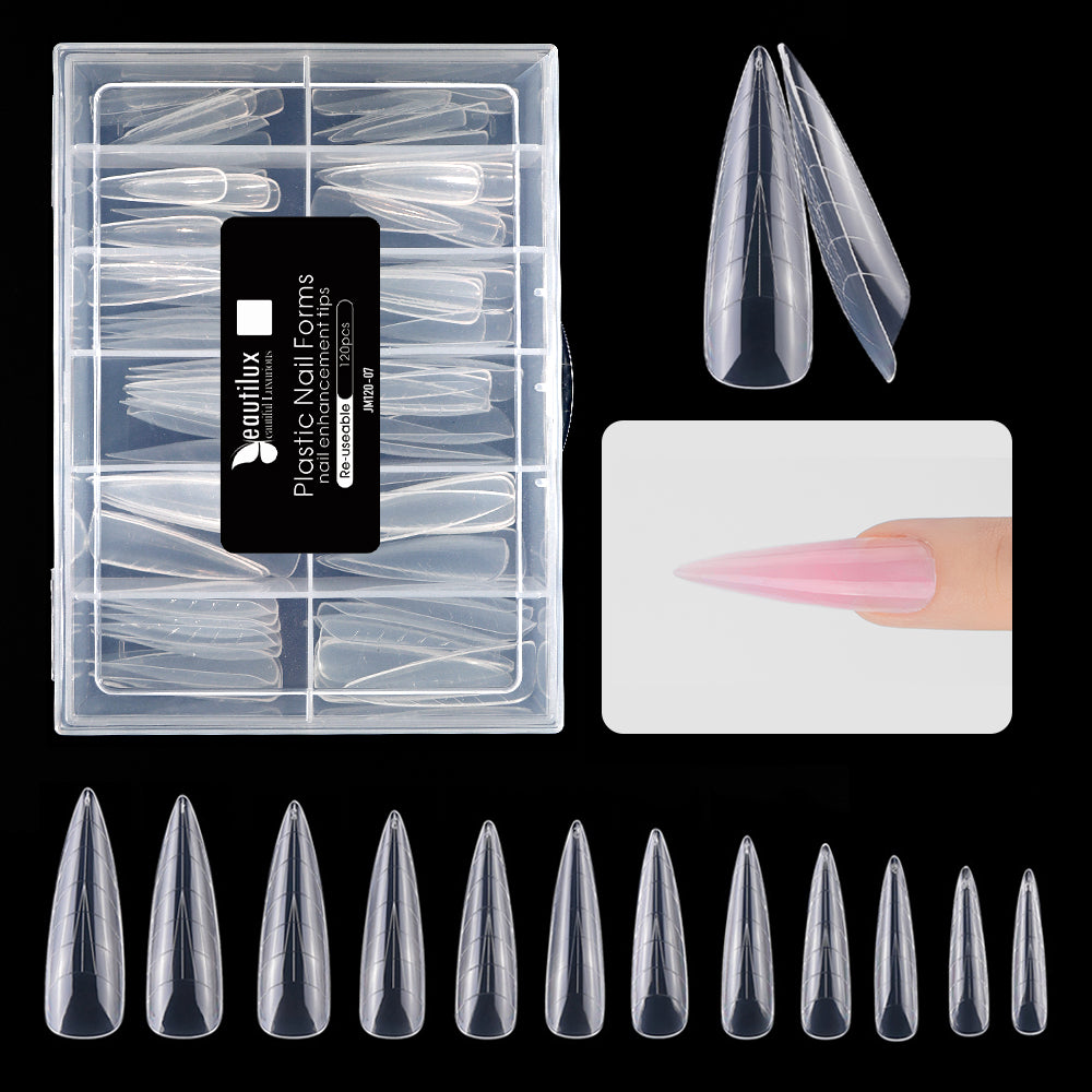 POPIT plastic nail form 120pcs/BOX JM120-07