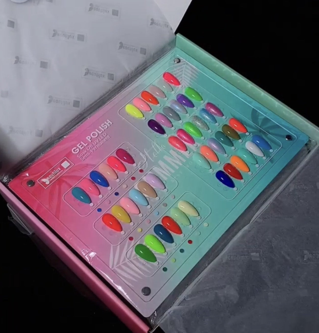 Coffret Collector Hello Summer - Beautilux 48 vernis semi permanent