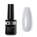 Vernis Semi-Permanent Reflective 10ml – Blanc Argenté Scintillant | Beautilux SZ-01