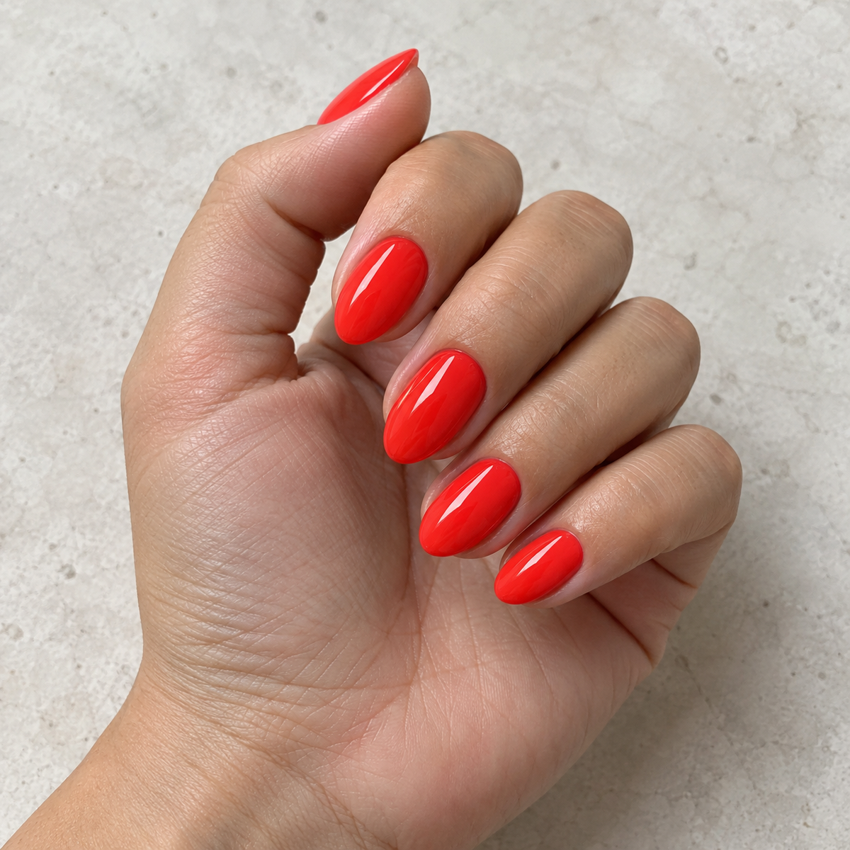 Pose ongles Rouge Vif Beautilux B-002