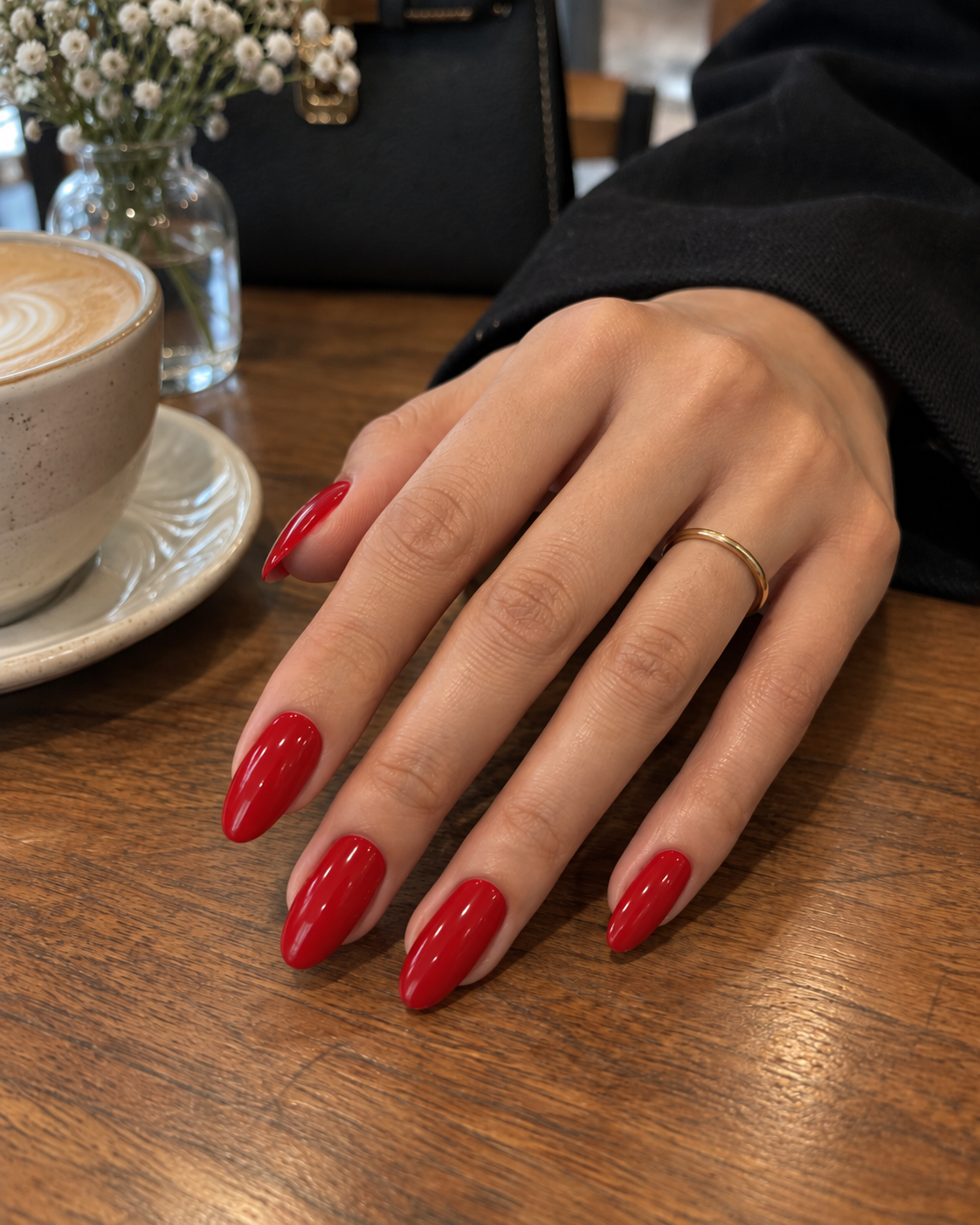 Pose ongles Beautilux B-004 Rouge Coquelicot
