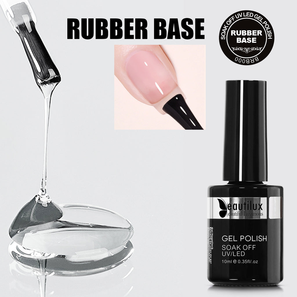 Kit Onglerie Professionnel 6 Produits – Base, Primer, Top Coat | Beautilux